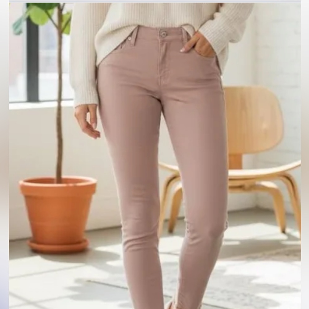 PacSun Super Stretch Raw Uncut Hem Ankle Jegging